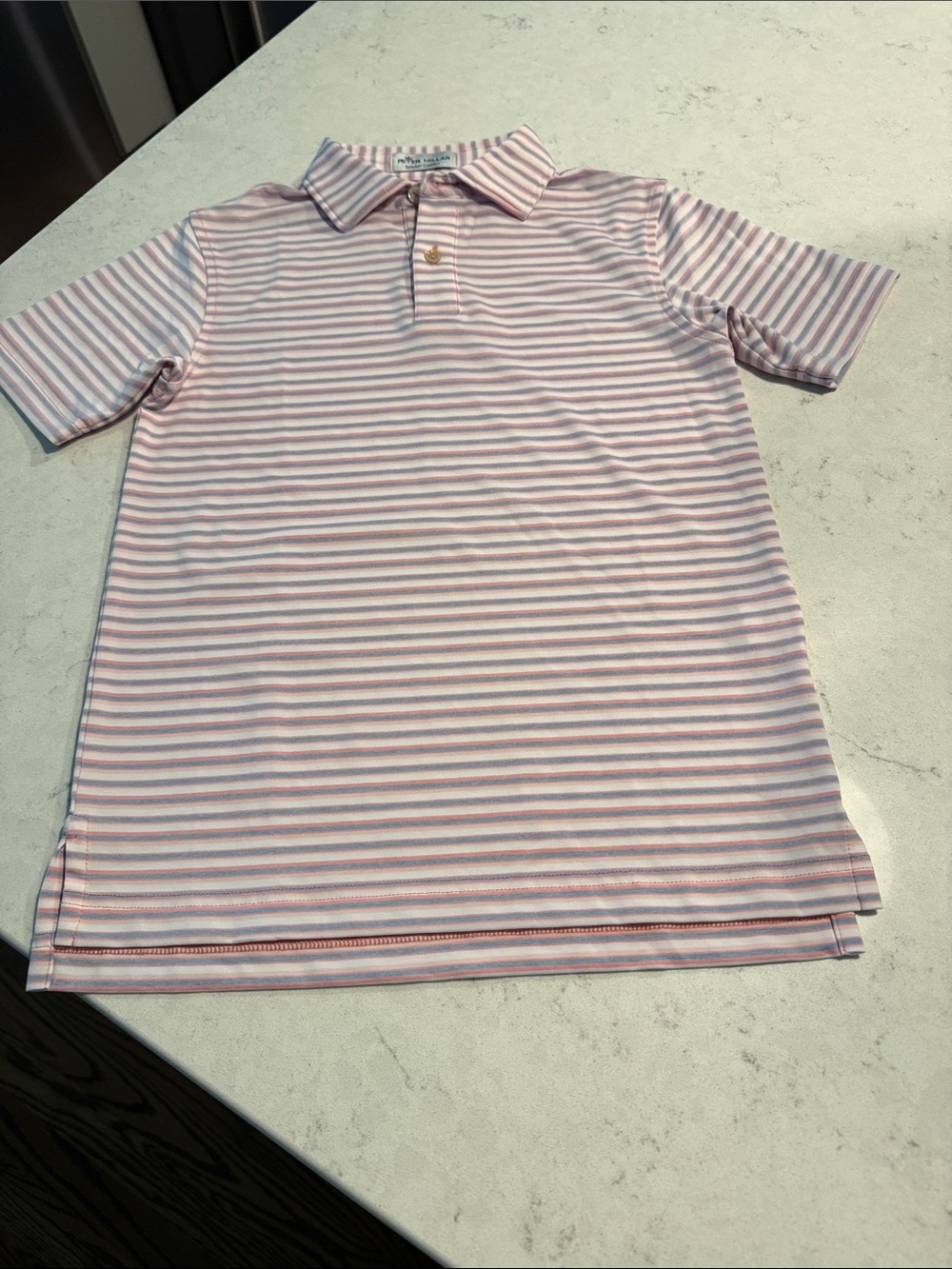 Peter Millar Youth Collection NEW polo shirt size small 7/8